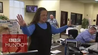 Kim Davis se neg&oacute; a dar licencias de matrimonio gay 