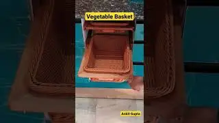 Vegetable basket | Kitchen rack | Kitchen basket | modular kitchen #shorts #youtubeshorts #kitchen
