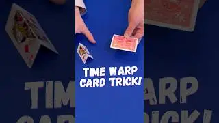 The time warp magic card trick! #magic #magician #magictrick #cardmagic #cardmagician #cardtrick