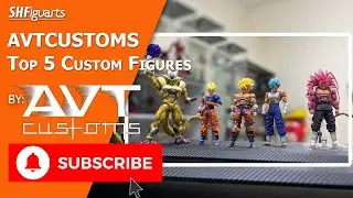 5 лучших кастомных фигурок AVTCUSTOMS (конец 2022 - начало 2023) Dragon Ball Z