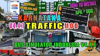 V4.4.1 How to download Karnataka traffic mod v4.4.1 | how to add Karnataka traffic mode apk+obb  ✅👇👇