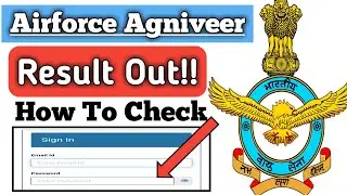 Airforce Agniveer Result Out🔥|  How To Check Airforce Result From Mobile | कैसे देखें?