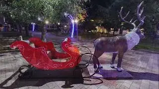 Weihnachtliches Pomorie - ein Bummel durch die bunte Flaniermeile
