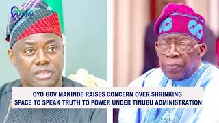 Seyi Makinde Raises Concern Over Shrinking Space to Speak Truth to Power under Tinubu Government