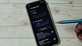 Samsung Galaxy A05s How to Enable Full Screen Display | Full Screen Gestures | Swipe Gestures