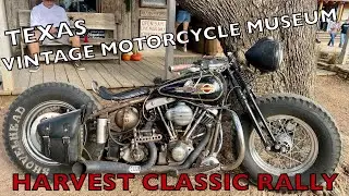 Moto Camping Ride | Texas Vintage Motorcycle Museum | Harvest Classic Rally | 3 Video Series Preview