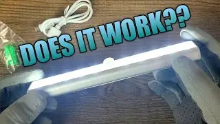 LED SANITIZING CLOSET LIGHT! KEEP YOU CLOTHES CLEAN WHILE HANGING!