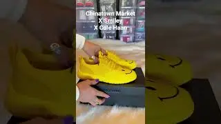 Chinatown Market X Smiley X Cole Haan #unboxing #shorts #smiley #chinatownmarket #market