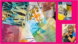 Painted Paper Party - StencilGirl&reg; Studio