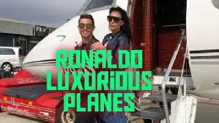 Ronaldo's luxurious Planes || ft.wallpaper || walkercr7