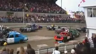 Norfolk County Fair Demolition Derby 2010 Pro - Heat 1 - Part 1/3 Williams Cup