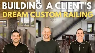 Custom Metal Railing & Spine Staircase | A One-of-a-Kind Design