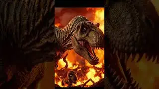 Heroic Mother Dinosaur Saves Her Baby from Fire 🦖🔥 | Incredible Prehistoric Story
