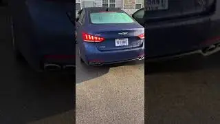 2017 Genesis G80 Ultimate 5.0 Muffler Delete Cold Start
