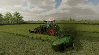 FS 22 Cross Fields Farms (Precision Farming, Seasons) * 39 * Grass Harvest &ndash; Silage (Timelapse)