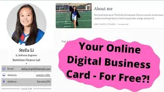 Build Your Online Presence - Digital Business Card (2020) FREE