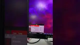 How to adjust sRGB on monitor 173 4k