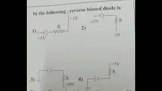 identifying forward and reverse biased pn junction diode circuit@physicsstudytime9614#Reverse bias
