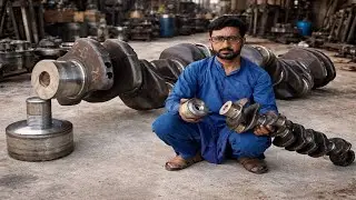 How Replacing a Single Broken Bolt Saved This Crankshaft Flywheel from Total Failure