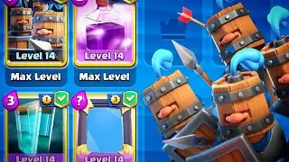ROYALE RECRUITS + MIRROR + CLONE + RAGE = 1👑 (Clash Royale)
