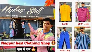 Nagpur Best Clothing Shop For Boys 🤩| Hip Hop Stuff Nagpur | Vlog 4 | Joseph Chavhan