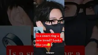 Умное кольцо &ndash; новый тренд? Похоже, да 😏 #secretskpop #bts