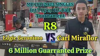 Carl Miraflor 🆚️ Edgie Geronimo, Race 8