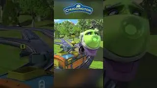 oh..No Look Chuggington #trainstories #kidsshorts #trending #kidssongs #trainadventure #traintastic