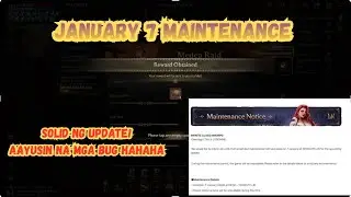 LORDNINE JANUARY 7 MAINTENANCE | NEW MOUNT! NEW BUDOL! | BUG FIXES