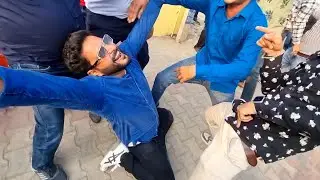 गाँव वालों ने बारात में लठ गाड दिये 🤣 Barat Dance Video