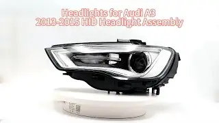 Headlights for Audi A3 | 2013-2015 HID Headlight Assembly