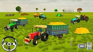 🚜MASSEY , 🚜FOORD , 🚜SAWARAJ , TRACTOR // TROLLEY , TRESOR , TANKER , FARMING🌾 GAM 3D🏡 VIDEO 