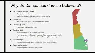 How and Why to Start a Delaware Company from Anywhere in the World | Harvard Business Services, Inc.