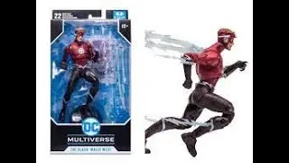 The Flash Wally West McFarlane Action Figure Review!