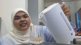 HTH 425 : Mocktail Making ( Peach Tea Sparkling Mocktail ) 