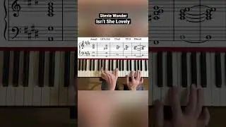 Isn&rsquo;t She Lovely - comping voicings.                            #jazzpiano #keyboardist #piano