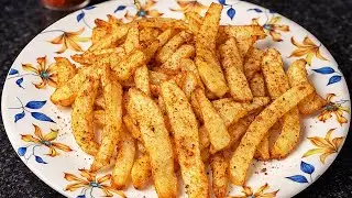 Crispy Potato Sticks | Easy Potato Snacks Recipe | Kids Favorite Snack 