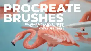 PROCREATE BRUSHES You Can Try! - Gouache - Watercolor - Sketching - Noise & Brushes Packs