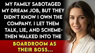 My Family Sabotaged My Dream Job, But They Didn't Know I Held the Power and Owned the Company