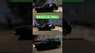 VW BRAS&Iacute;LIA 750 CAVALOS #turbo #volkswagen #arrancada