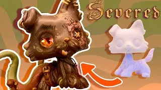 | LPS Custom | Pirate Dog 🦑🧡⚓️ [LPS SEVERED] |Handmade|