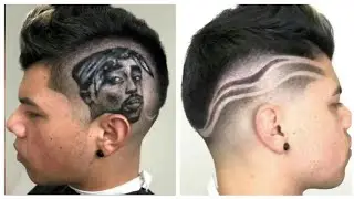 2Pac Hair Art Hairstyle | Cut By Wester Barber