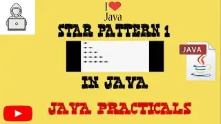Star Pattern 1 in java ( HALF PYRAMID PATTERN )