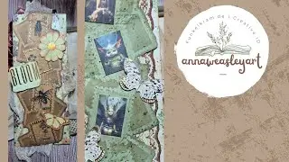 So einfach machst du Bellybänder im Briefmarken-Look ✂️📬 | Junk Journal Deko