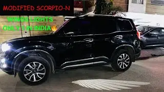 SCORPION MODIFIED ONLY 1 IN INDIA🔥 || WINGS LIGHT || SIREN INSTALLATION || MUST WATCH😍