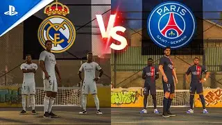 FC 24 - VOLTA - Real Madrid vs PSG | 4K