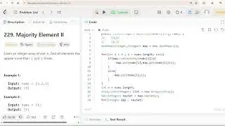 Majority Element II | LeetCode 229 Java Solution | Coding Interview Prep in Hindi #MCodeLearner
