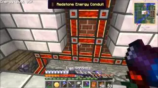 FTB Unleashed S01E20 Wrath Lamps, and automating ore processing with Routers
