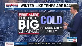 FIRST ALERT: Colder air hangs around the Midlands the next few days