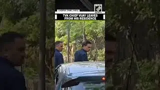 Actor-politician Vijay departs from Poes Garden home in Chennai, heads to Seelanaickenpatti